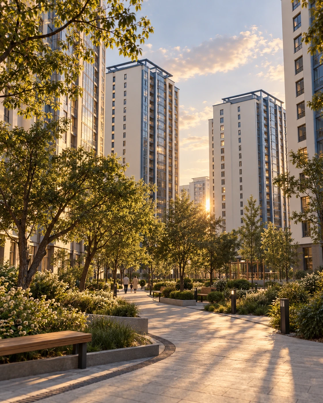 Courtyard gardens